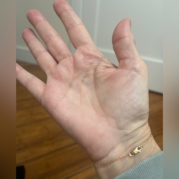 Bundle of 2 gold filled and light green and Labradorite stones. - Picture 4 of 5